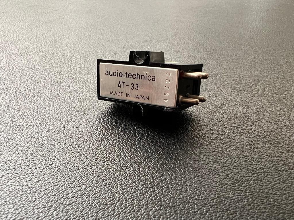 Audio Technica AT-33 element met naald (Original), Audio, Tv en Foto, Platenspelers, Ophalen of Verzenden, Gebruikt, Platenspeler-onderdeel