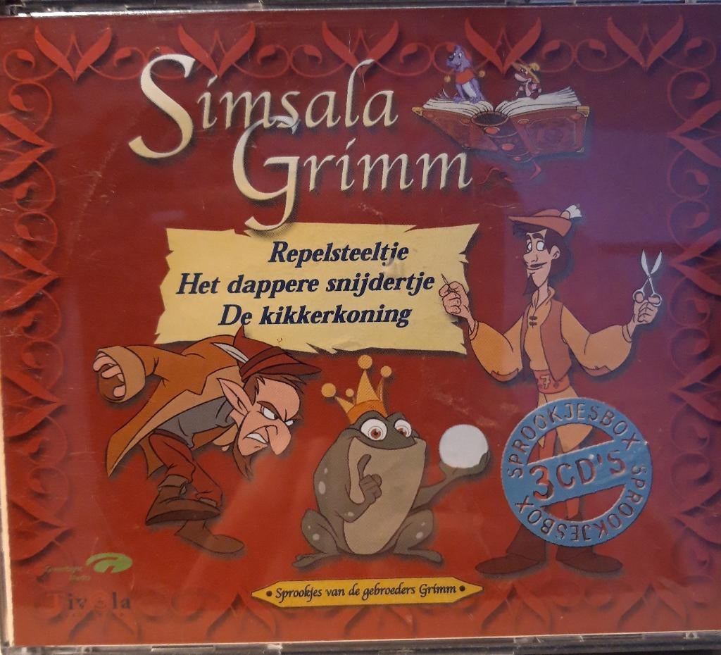 Simsalagrim Sprookjes van de gebroeders Grimm 3cd box