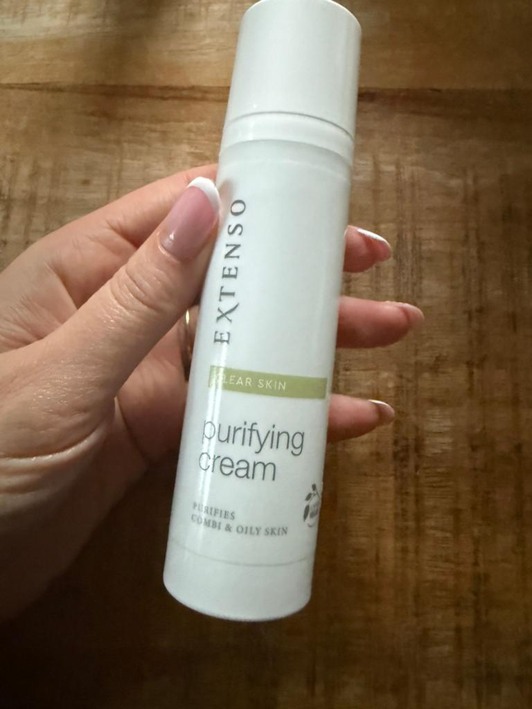 Extenso skincare purifying cream 75ml, Ophalen of Verzenden, Nieuw, Gehele gezicht