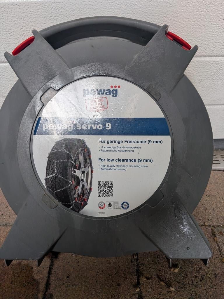 Pewag Servo 9 sneeuwkettingen, Auto diversen, Sneeuwkettingen, Ophalen of Verzenden, Zo goed als nieuw