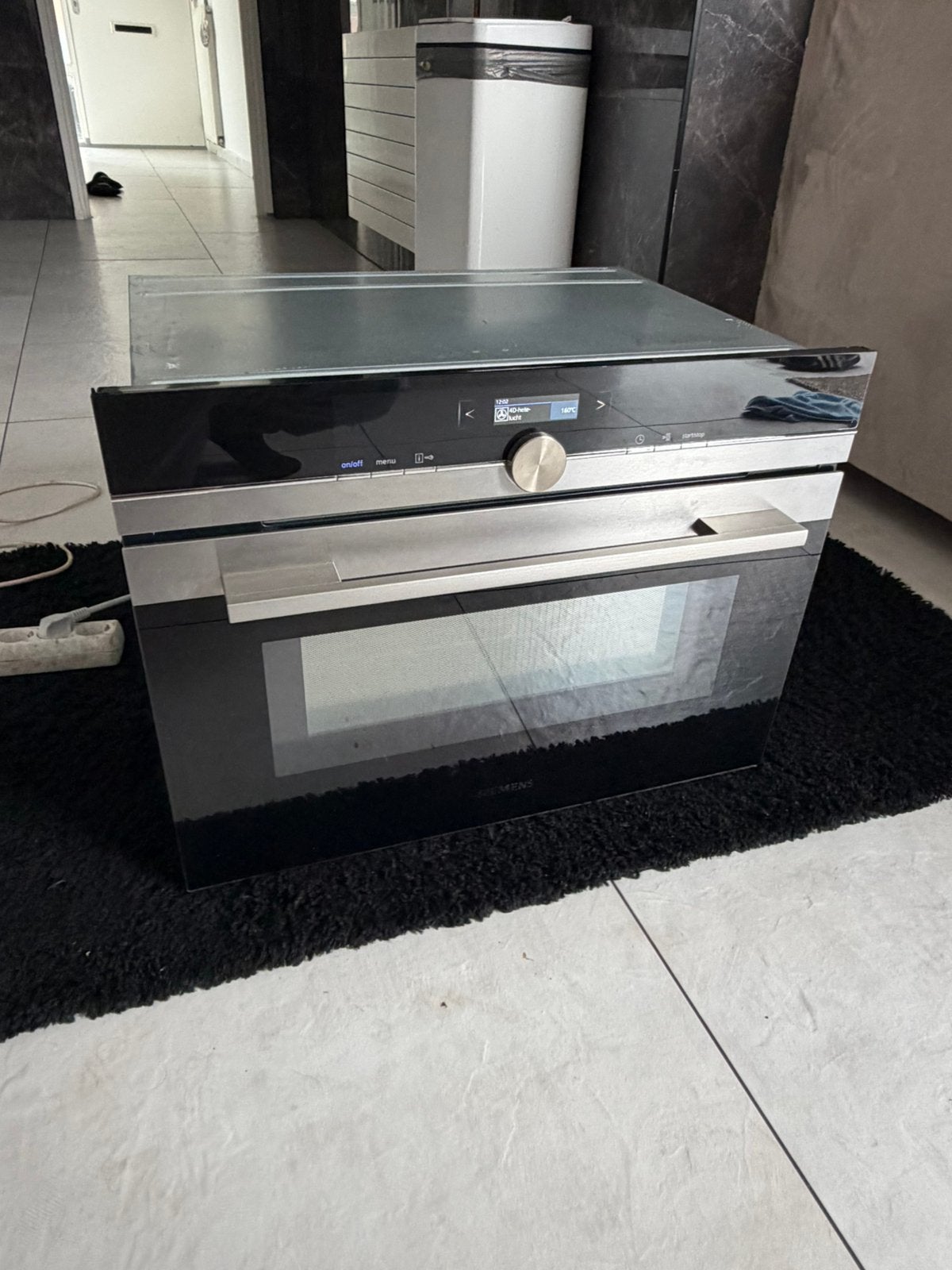 Siemens iq700 combi oven magnetron, Ophalen of Verzenden, Zo goed als nieuw, Oven met grill