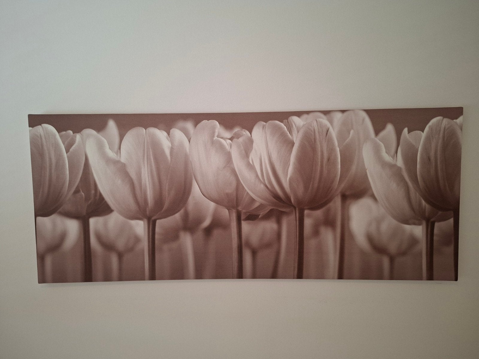 IKEA Pjätteryd canvas schilderij tulpen 140x56 cm, Ophalen, 50 – 75, Gebruikt, Oorspronkelijke maker