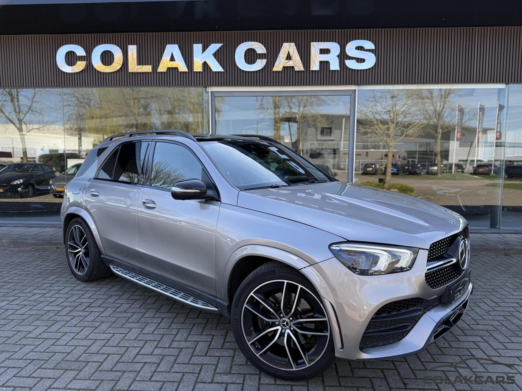 Mercedes GLE-klasse 400 d 4MATIC AMG Line-Pano-HUD-Garantie!, Auto's, Euro 6, 2925 cc, 330 pk, Leder
