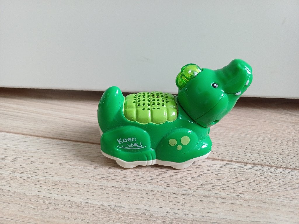 Koen Krokodil, zoef zoef dieren, Vtech, Ophalen of Verzenden, Zo goed als nieuw, 2 tot 4 jaar