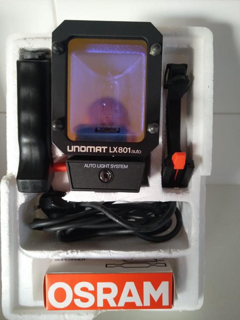 Unomat LX801 Auto Videolamp - Werkt Perfect, Overige merken, Gebruikt, Overige typen, Overige soorten