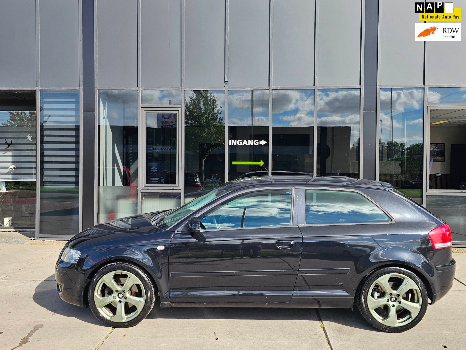 Audi A3 2.0 TFSI Ambition - Clima - Cruise -, Auto's, Stof, Gebruikt, 4 cilinders, 1984 cc