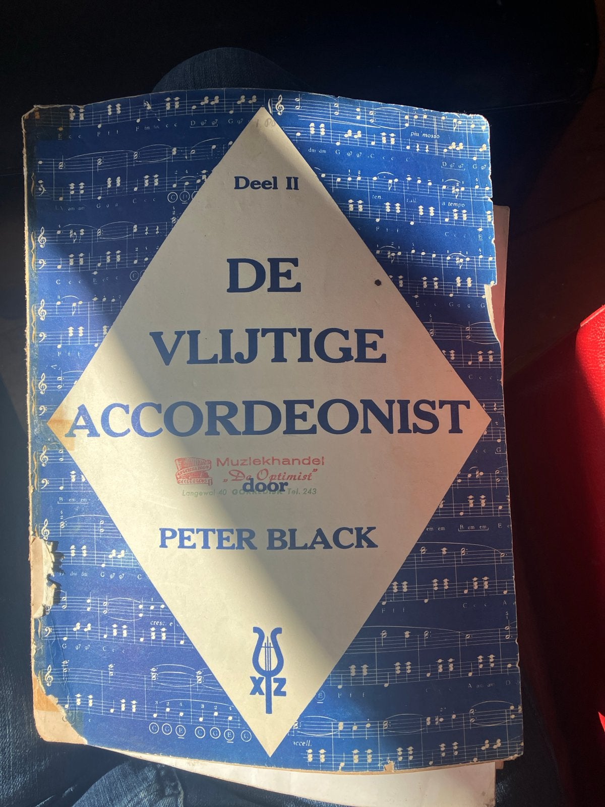De Vlijtige Accordeonist Deel II - Peter Black, Gebruikt, Overige genres, Les of Cursus, Ophalen of Verzenden