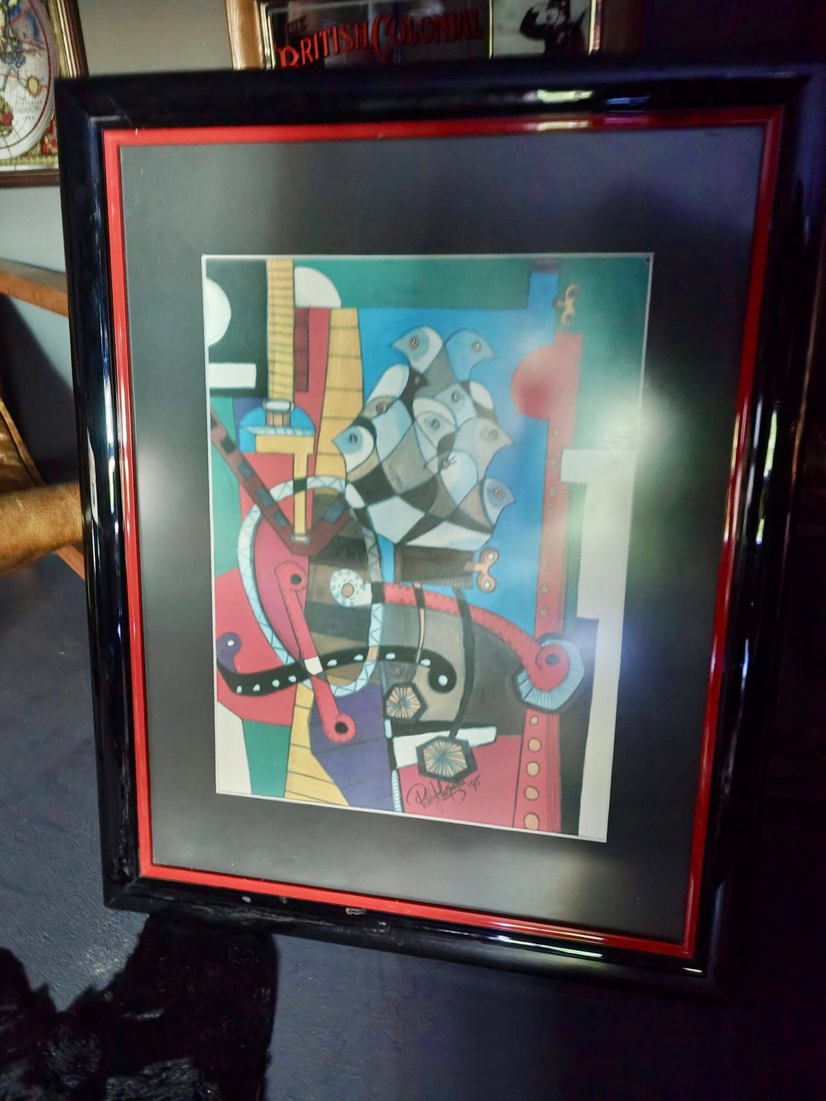 Patty Harpenau ingelijste kunstprint - 58 x 73 cm, Antiek en Kunst, Ophalen of Verzenden