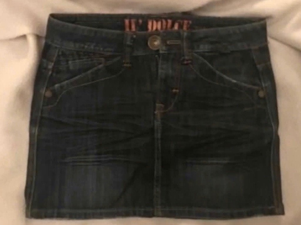 Spijkerrokje jeans rokje Il Dolce jeans in maat 34, Ophalen, Blauw, Zo goed als nieuw, Maat 34 (XS) of kleiner
