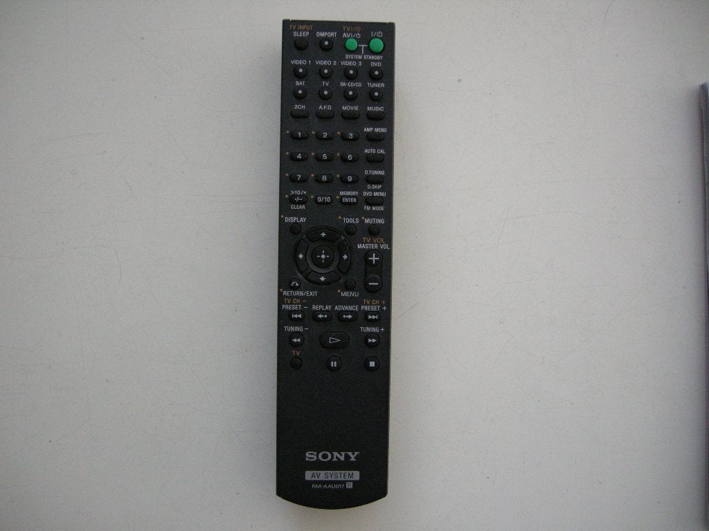 Sony RM AAU017 - zgan, Audio, Tv en Foto, Ophalen, Zo goed als nieuw