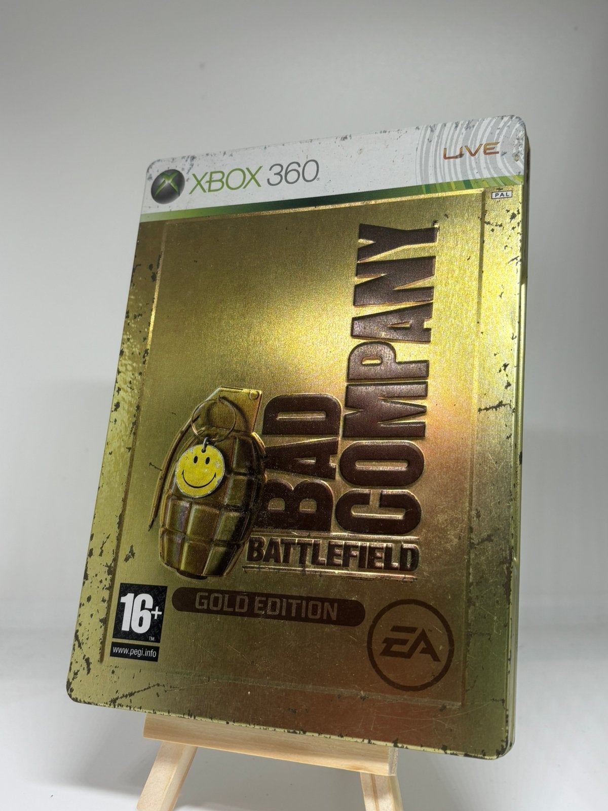 Battlefield: Bad Company Gold steelbook edition Xbox 360, Shooter, 1 speler, Ophalen of Verzenden, Zo goed als nieuw