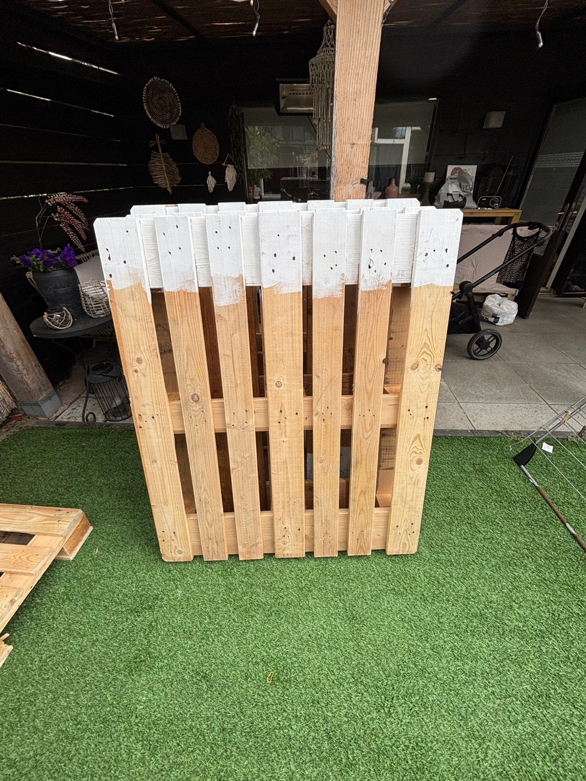 Pallets 100x120cm 4 stuks GRATIS, Ophalen, Overige houtsoorten, Minder dan 200 cm, Pallet