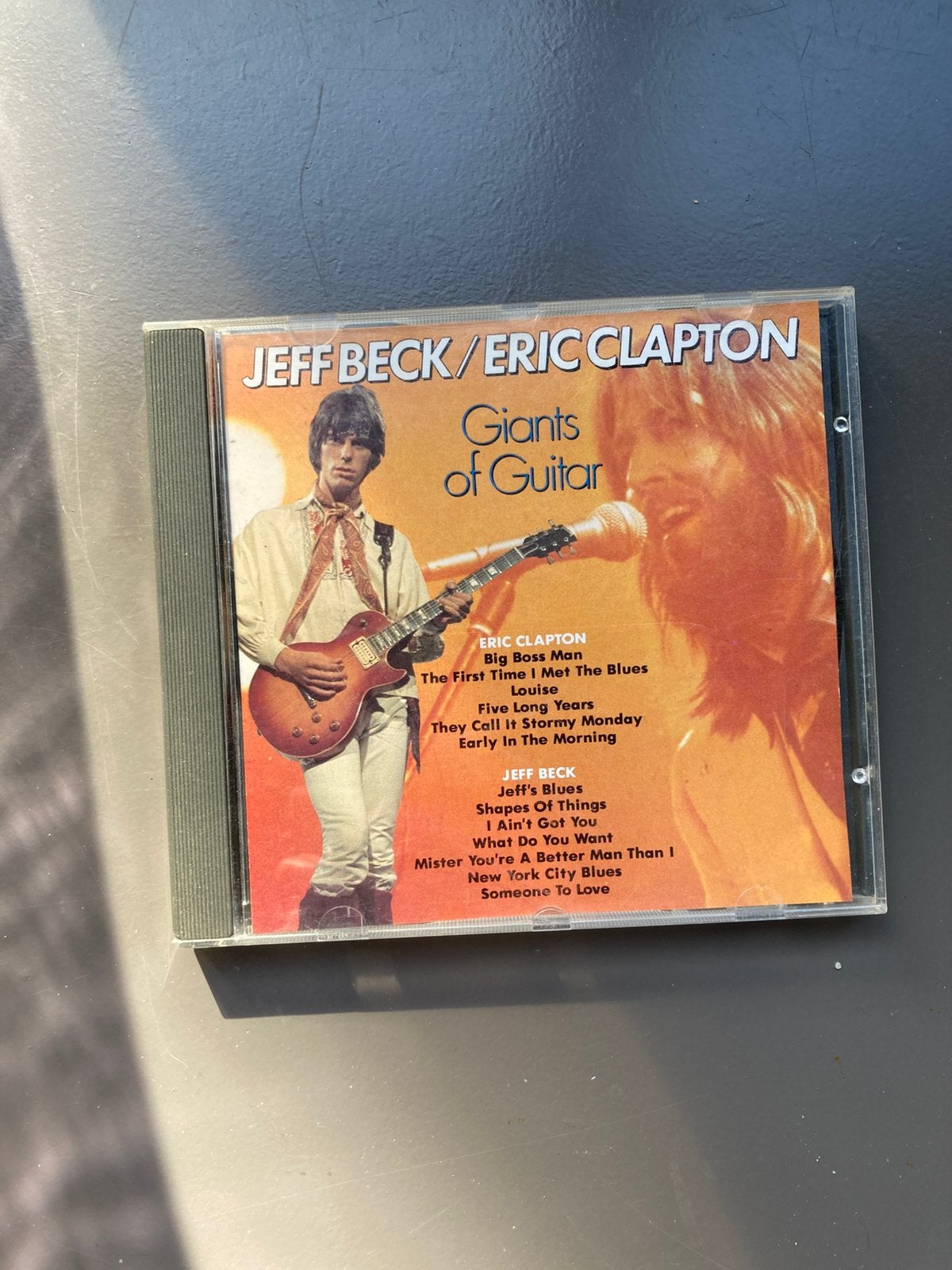 Jeff Beck/Eric Clapton - Giants of guitar, Ophalen of Verzenden, Gebruikt
