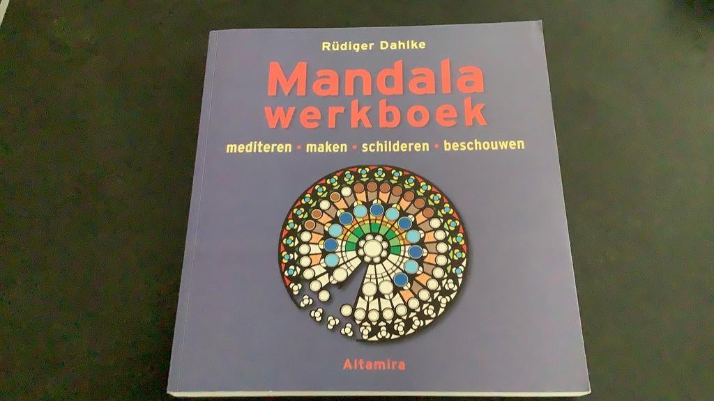 Rudiger Dahlke - Mandala-werkboek, Rudiger Dahlke, Ophalen of Verzenden, Zo goed als nieuw, Instructieboek