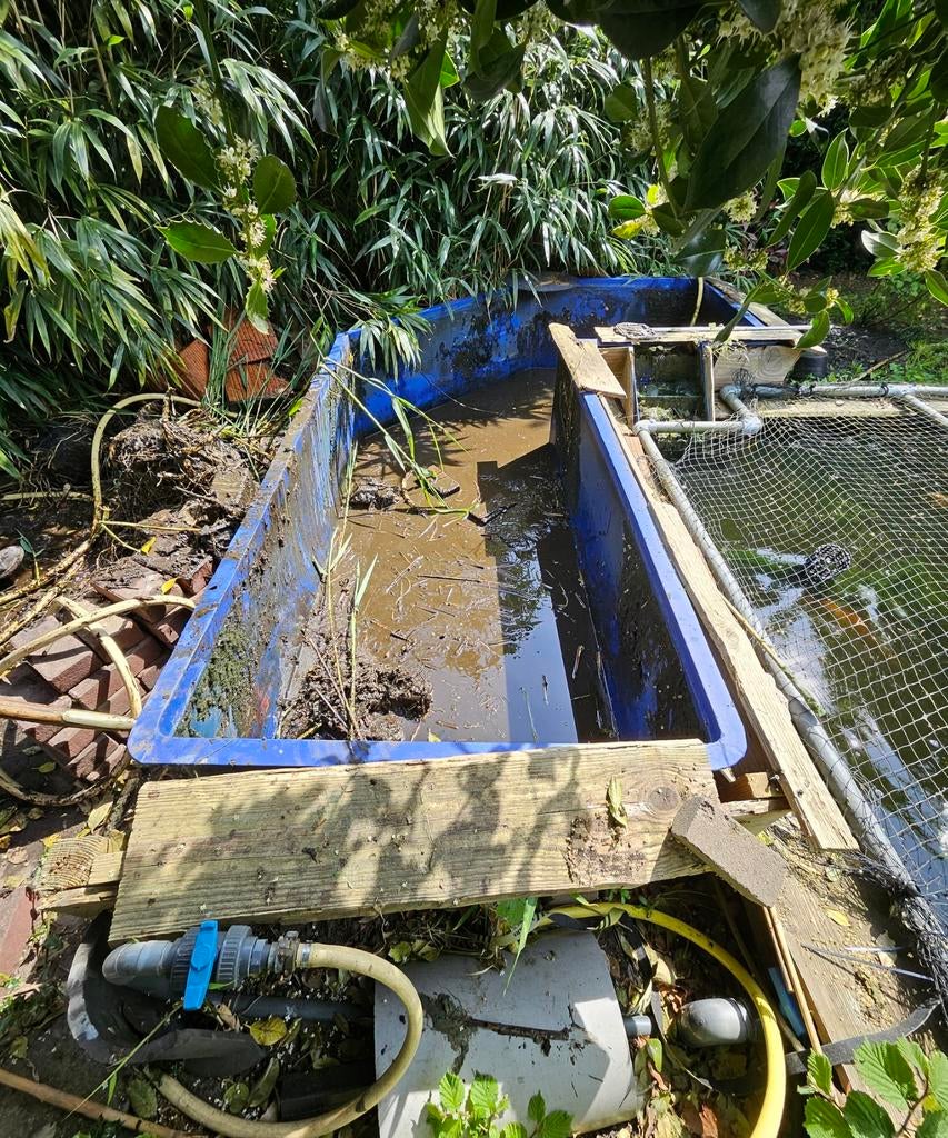 Gratis af te halen: Plantenfilter en waterval, Tuin en Terras, Vijvers, Gebruikt, Ophalen