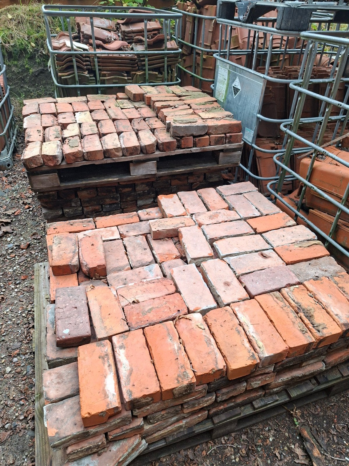 Oude deelstenen 22x10x5 cm, hard, geschikt v. vloer (35 m2), Doe-het-zelf en Verbouw, Ophalen, Gebruikt, Minder dan 20 cm, 20 tot 40 cm