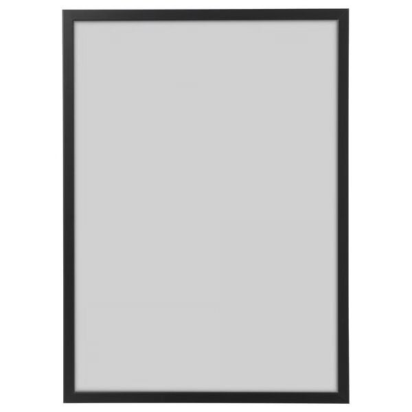 23x IKEA FISKBO Fotolijst 50x70 cm Zwart, Ophalen, Kunststof, Gebruikt, Fotolijst