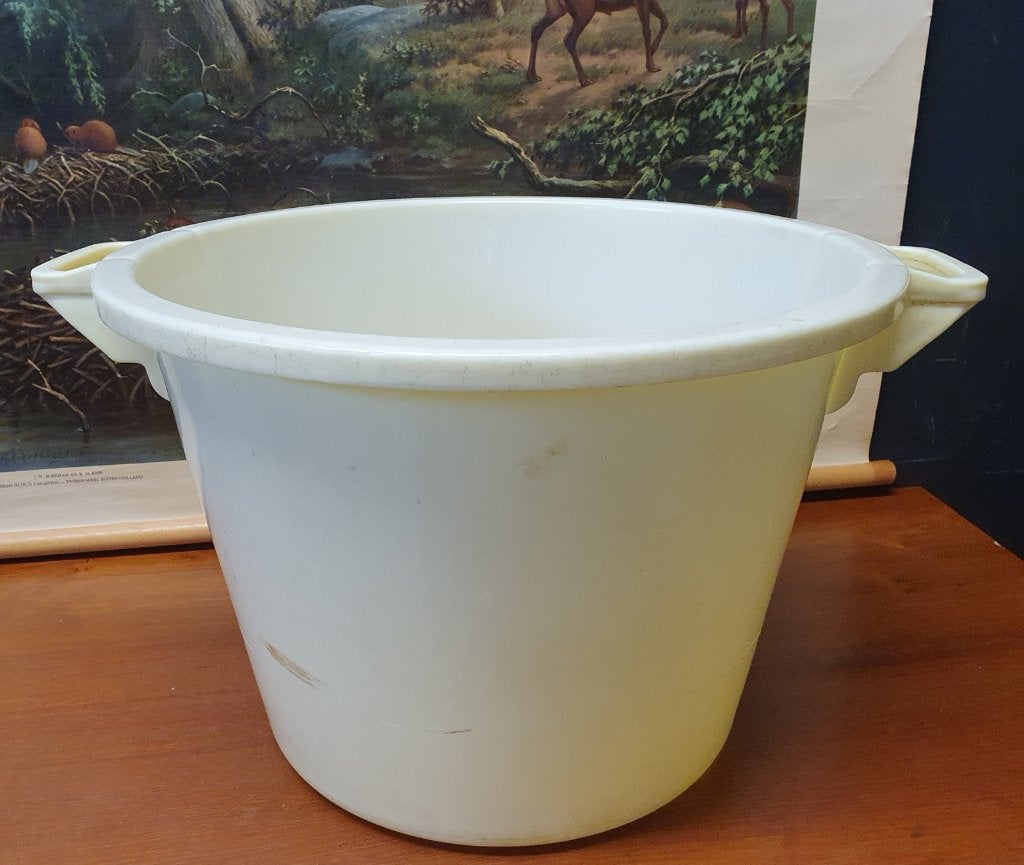 1868 vintage retro mand mandje wasmandje wasmand, Verzamelen, Retro, Huis en Inrichting, Verzenden