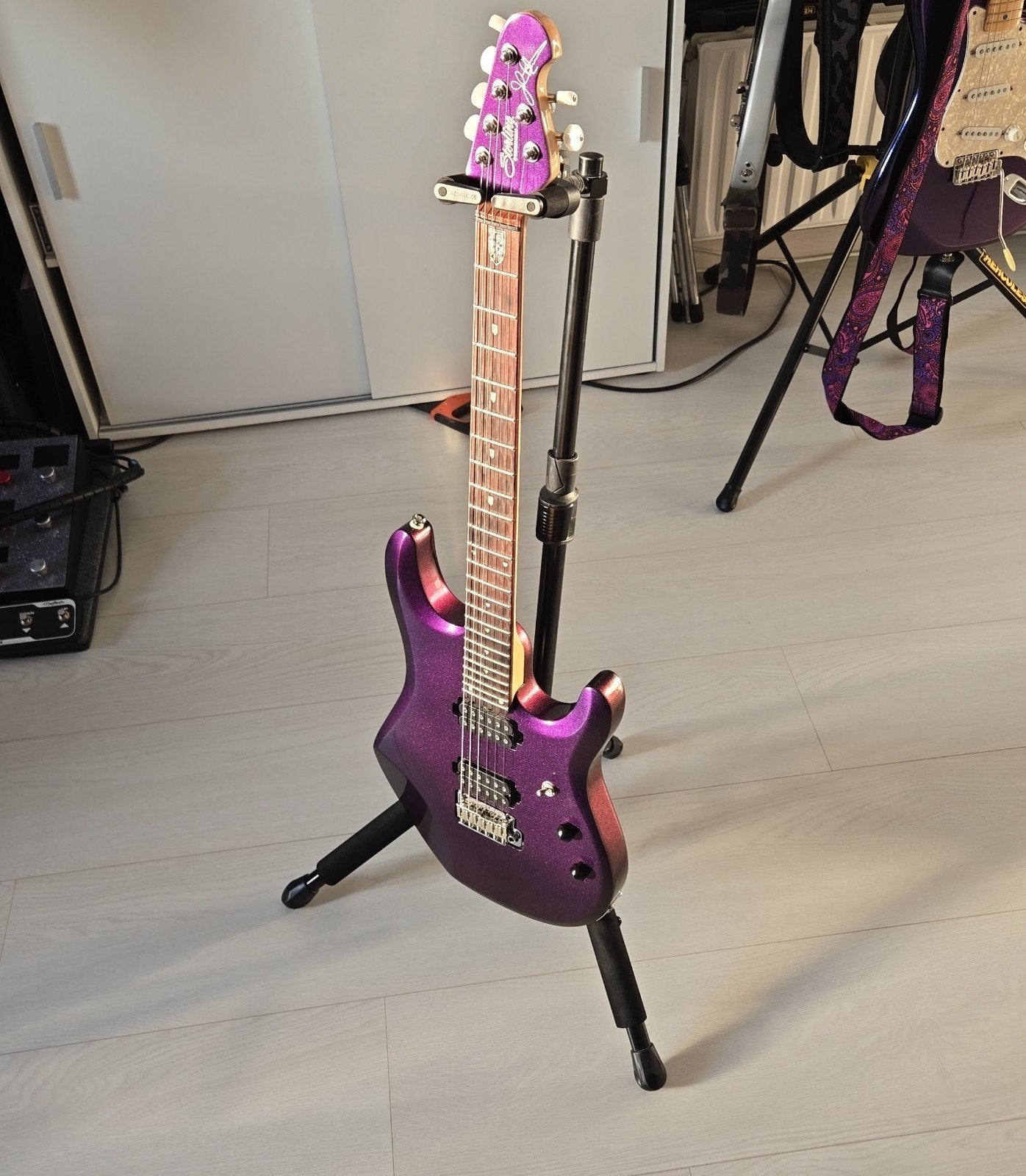 €650 Music Man John Petrucci Mystic Dream Sterling, Ophalen of Verzenden, Jongen of Meisje