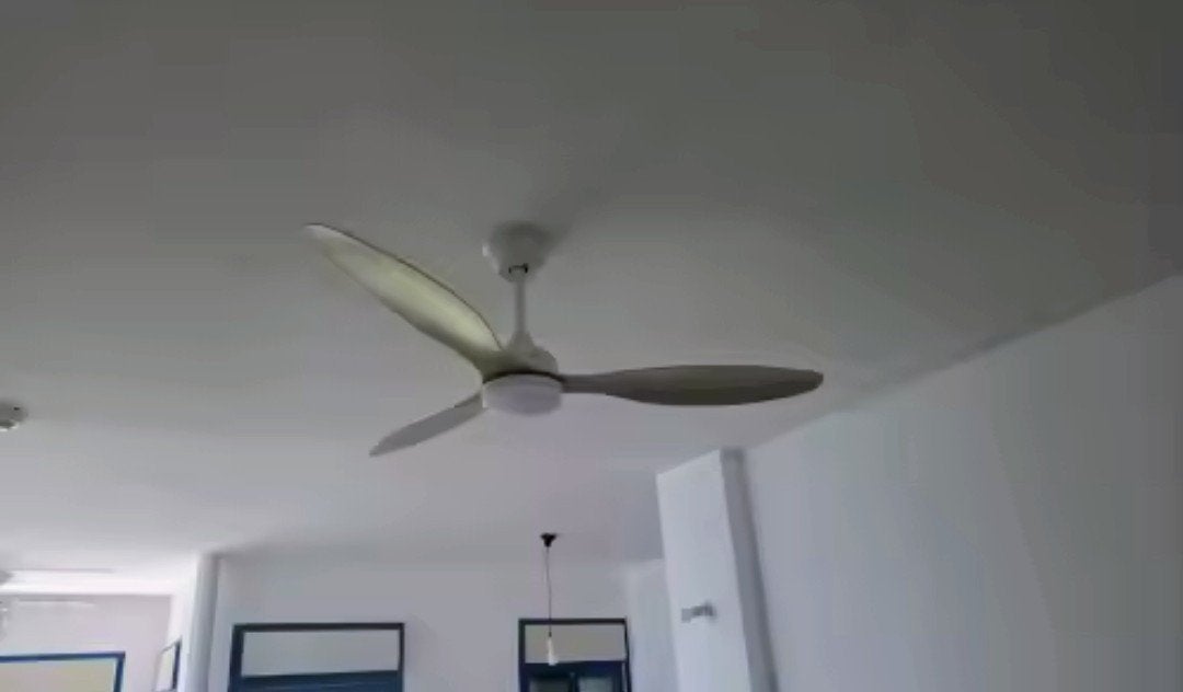 Plafond ventilator wit, Ophalen of Verzenden, Nieuw, Plafondventilator