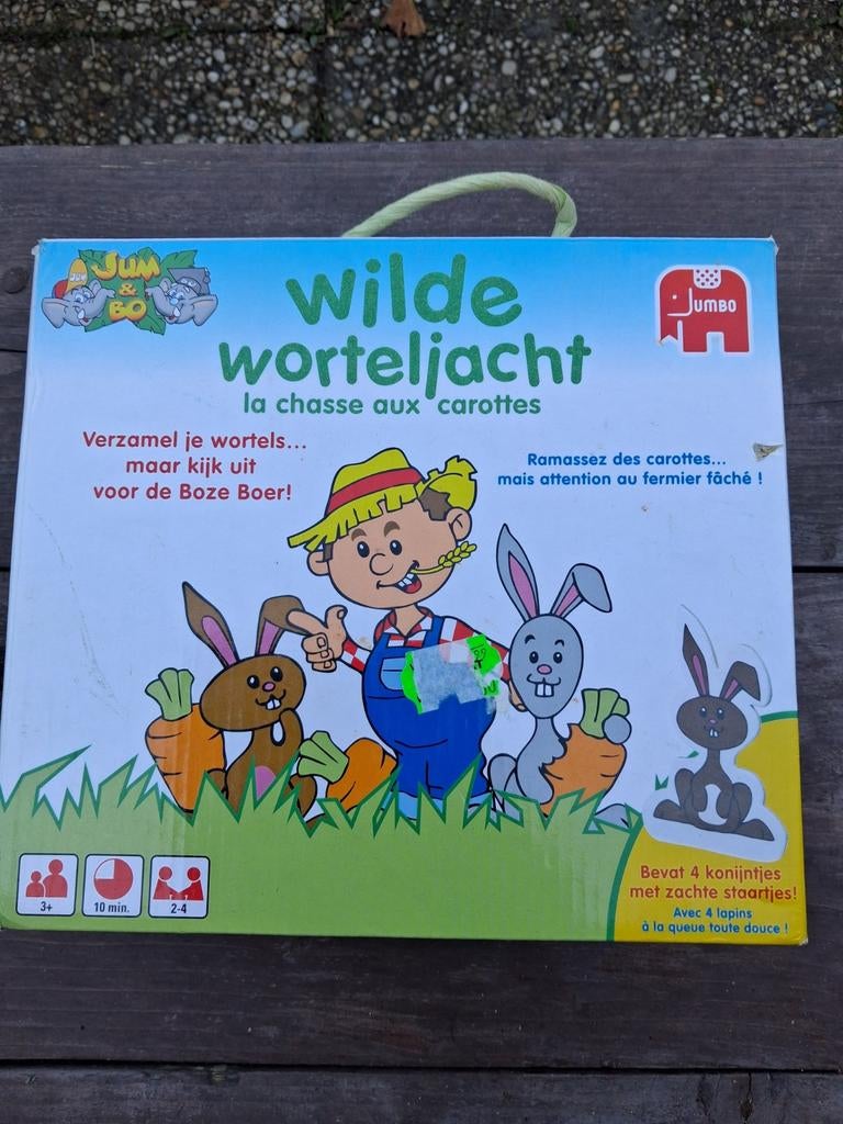 Jumbo Wilde Worteljacht - Leuk familiespel, Drie of vier spelers, Ophalen of Verzenden, Gebruikt, Jumbo