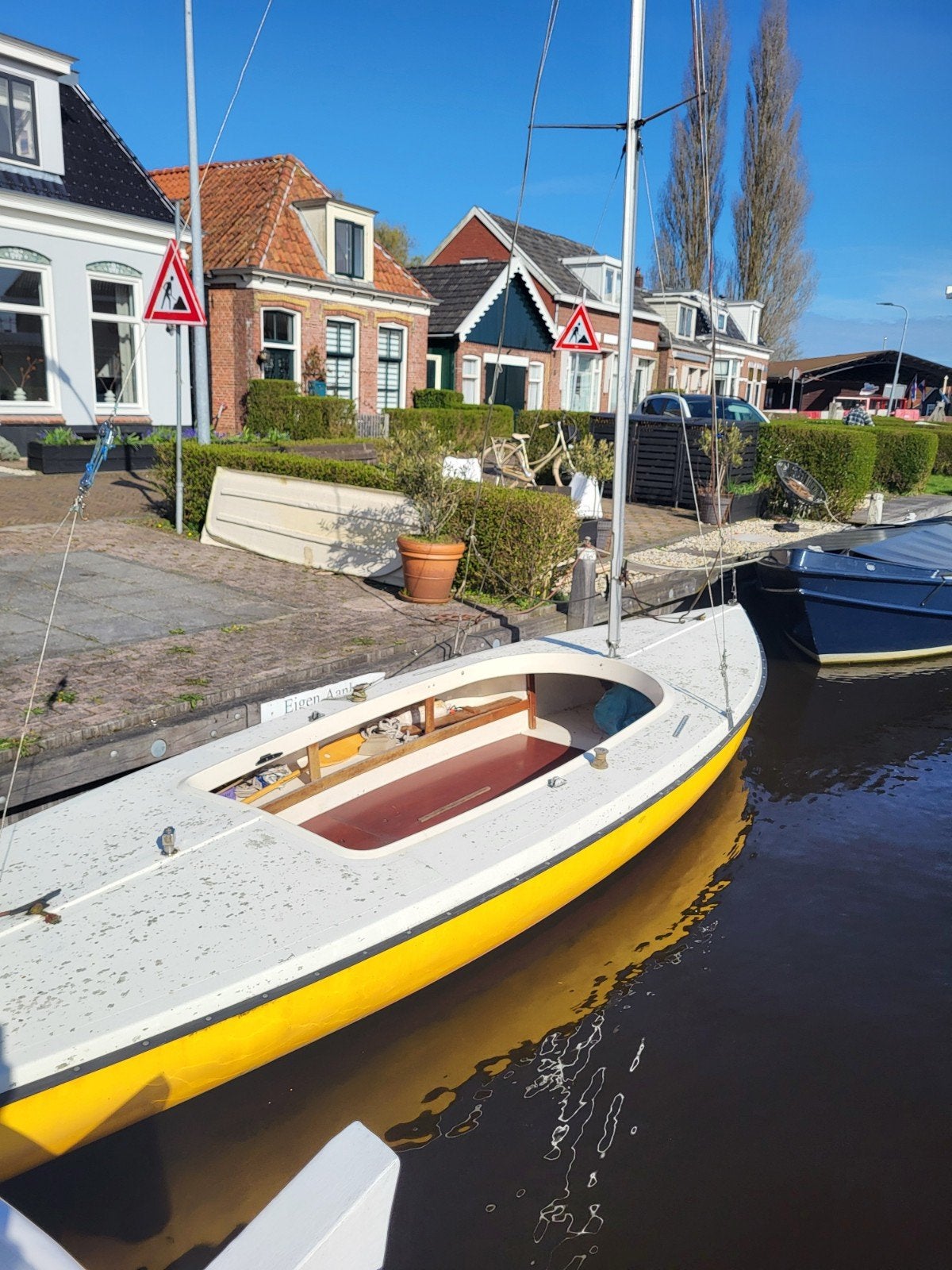 UFO zeilboot zonder motor, Ophalen, Gebruikt, Overige typen, Minder dan 15 m²