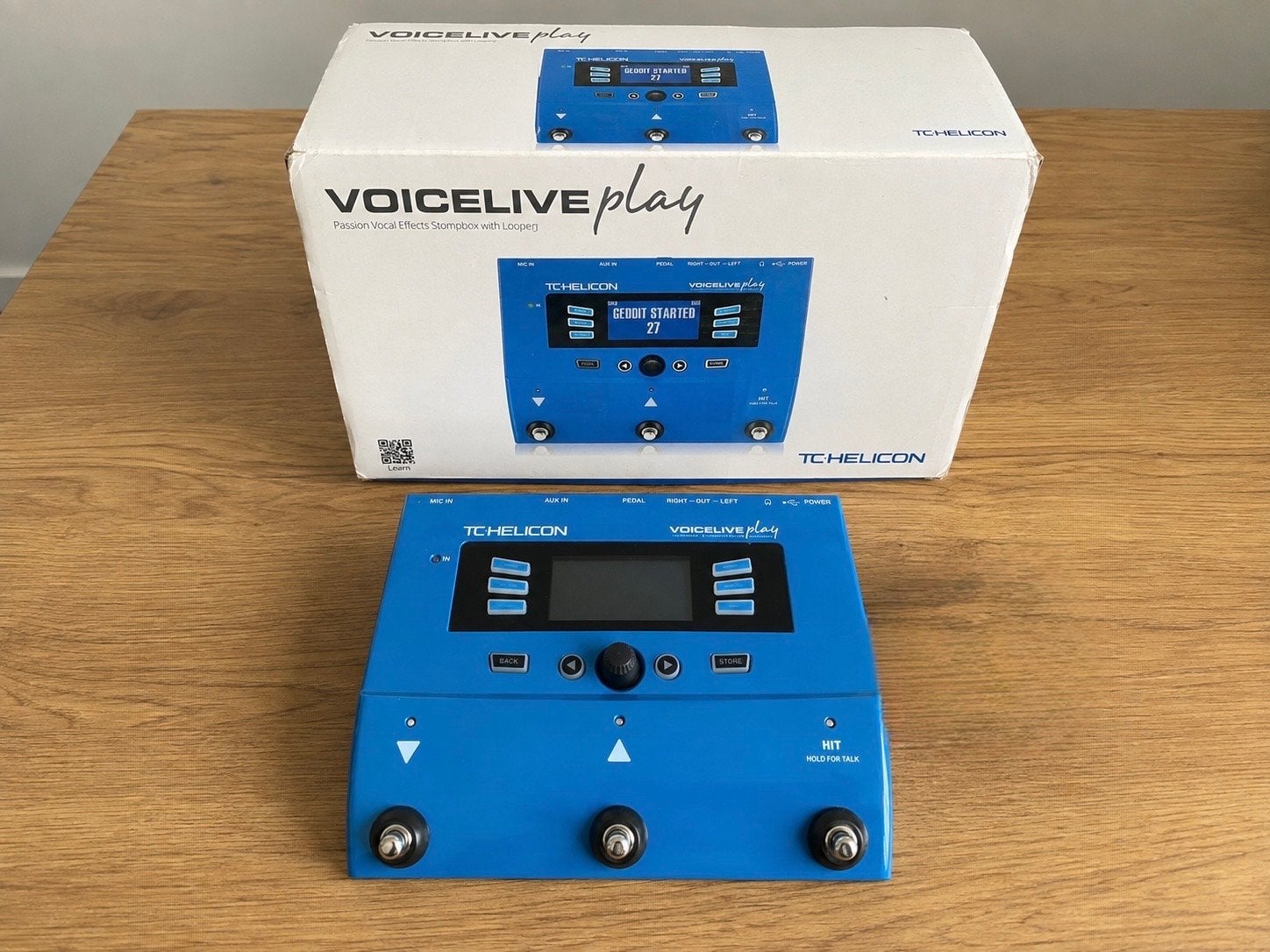 TC Helicon VoiceLive Play Vocal Effect Processor, Ophalen of Verzenden, Zo goed als nieuw, Multi-effect