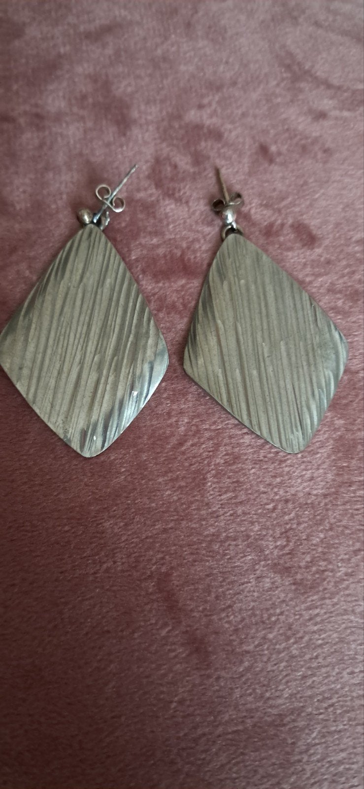 vintage design oorbellen van jörgen jensen, Overige materialen, Hangers, Ophalen of Verzenden, Zo goed als nieuw