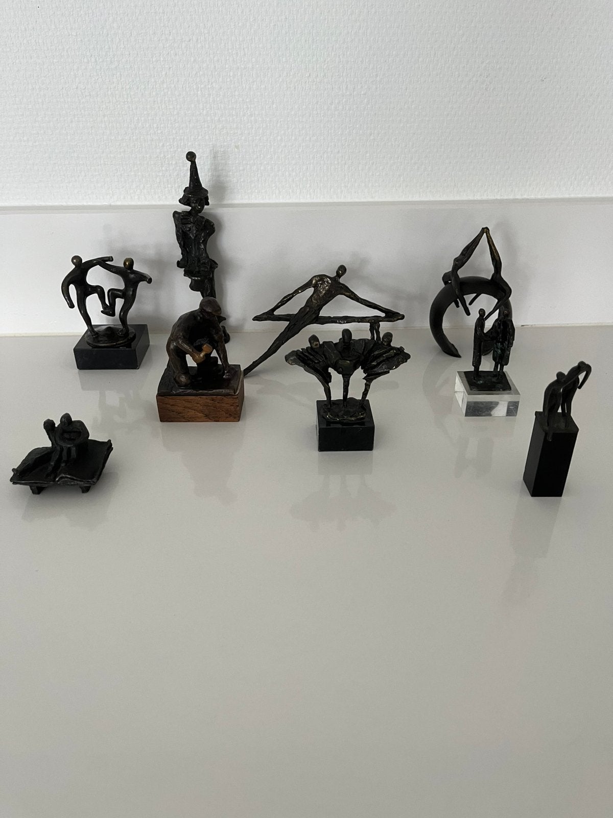 Bronzen sculpturen / beeldjes, Antiek en Kunst, Antiek | Koper en Brons, Ophalen of Verzenden, Brons
