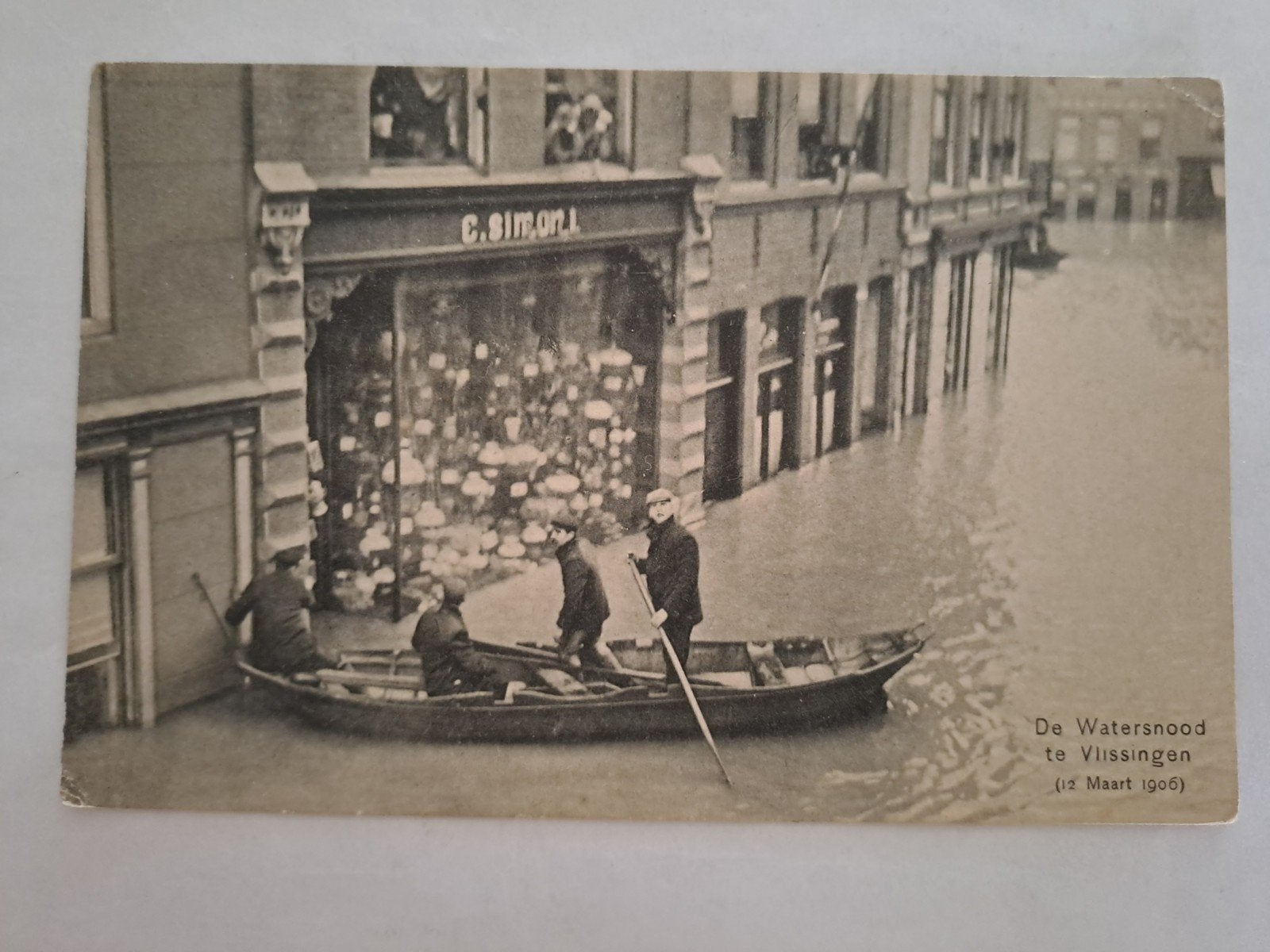 Vlissingen,  watersnoodramp 1906, Ophalen of Verzenden, Voor 1920, Zeeland