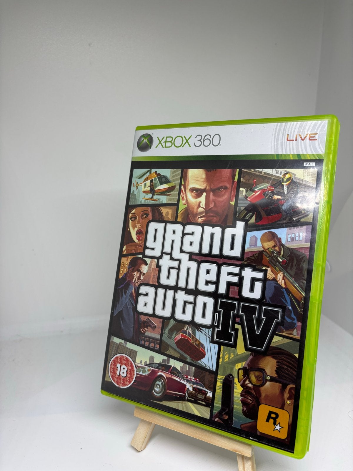 Grand Theft Auto IV (GTA 4) Xbox 360, Spelcomputers en Games, Avontuur en Actie, Online, Gebruikt, Vanaf 18 jaar