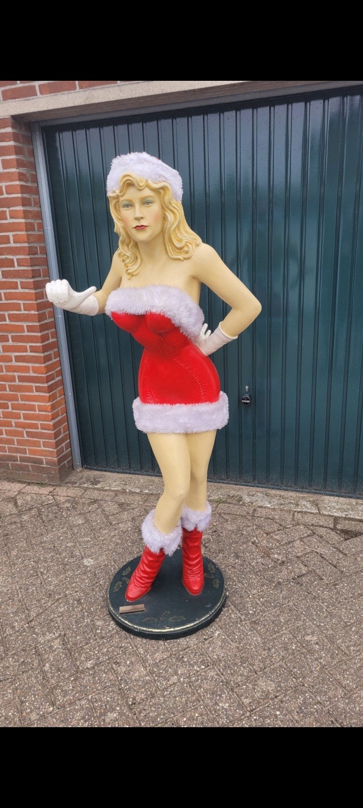 Vintage kerstpop, Christmas doll, Pinup Noëlle!, Diversen, Ophalen