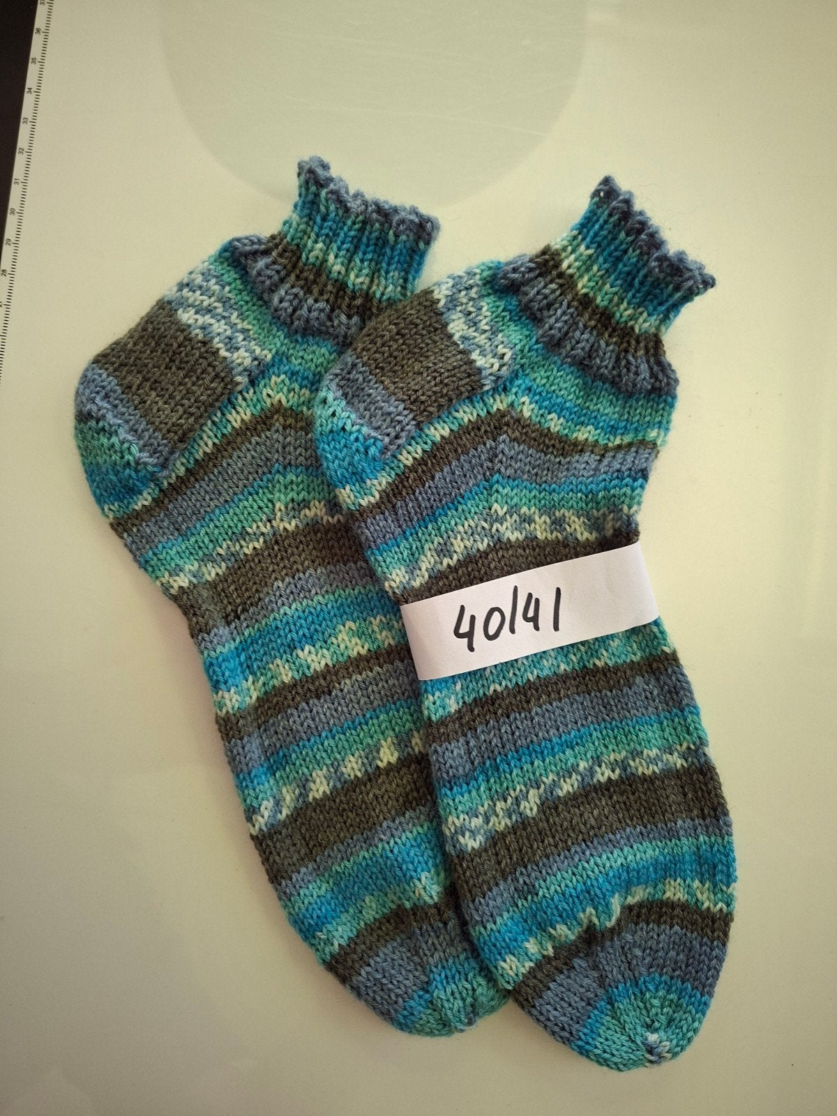 Handgebreide sneaker sokjes, maat 40/41, Kleding | Dames, Sokken en Kniesokken, Overige kleuren, Nieuw, Ophalen of Verzenden