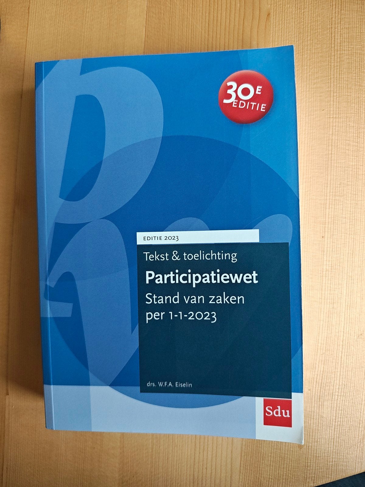 W.F.A. Eiselin - Editie 2023, Ophalen of Verzenden, Zo goed als nieuw, W.F.A. Eiselin