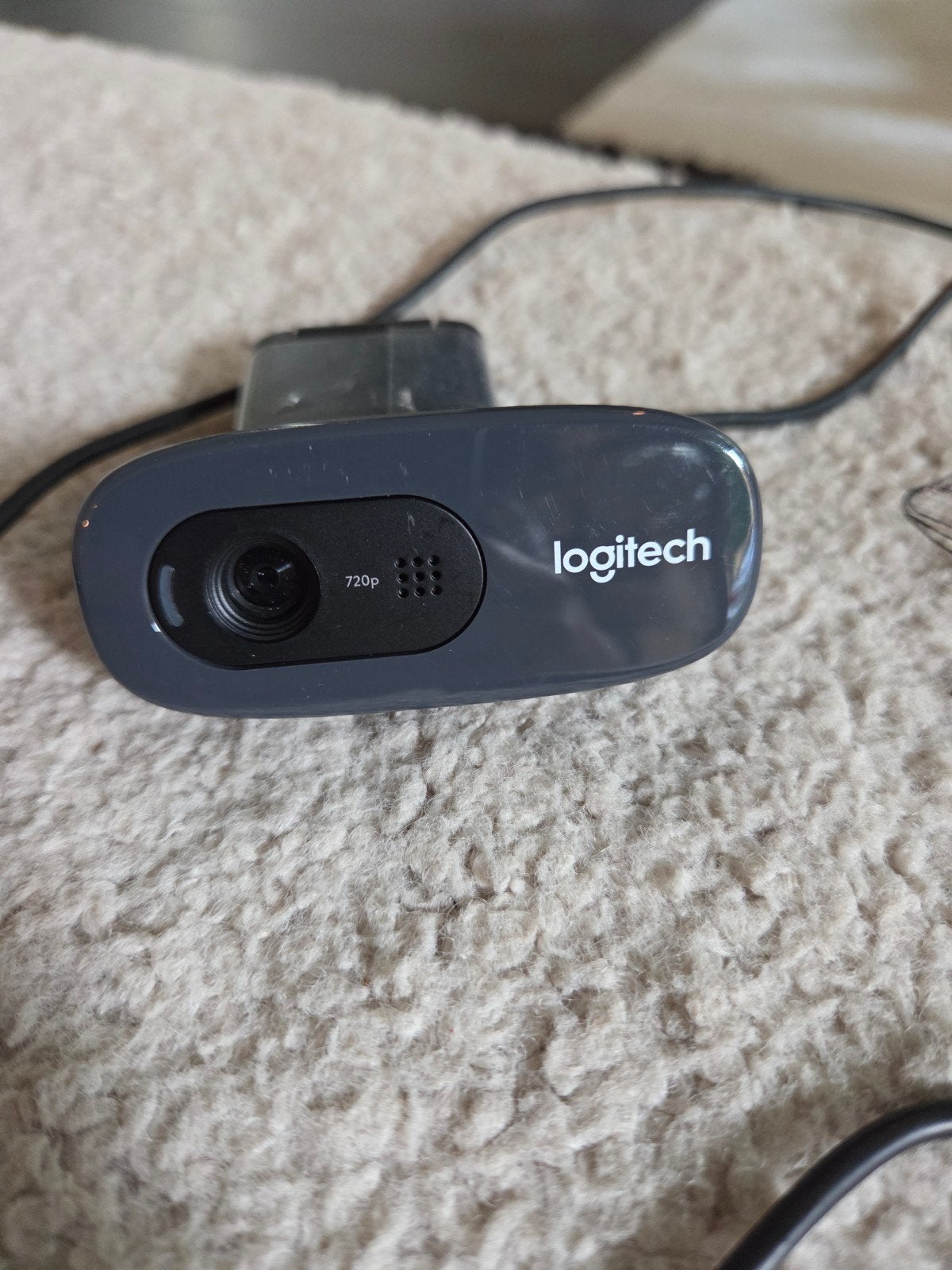 Webcam logitech 720 p, Ophalen of Verzenden, Microfoon