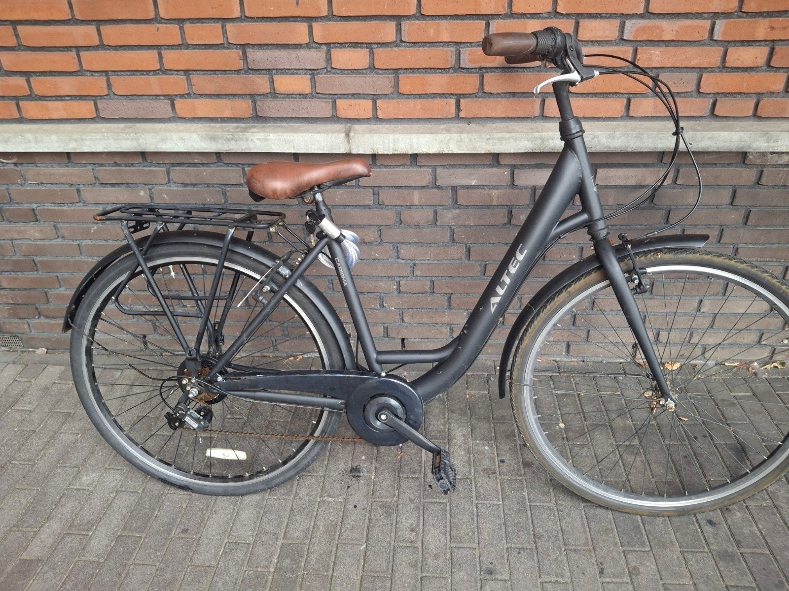 Altec fiets met  7 versnellingen, Gebruikt, Velgrem, Versnellingen, 50 tot 53 cm