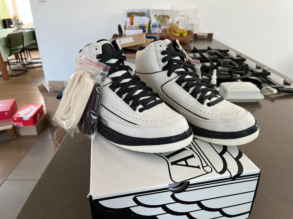A ma maniere x Nike Air Jordan 2 Airness - 42, Kleding | Heren, Schoenen, Nieuw, Sneakers of Gympen, Wit, Ophalen of Verzenden