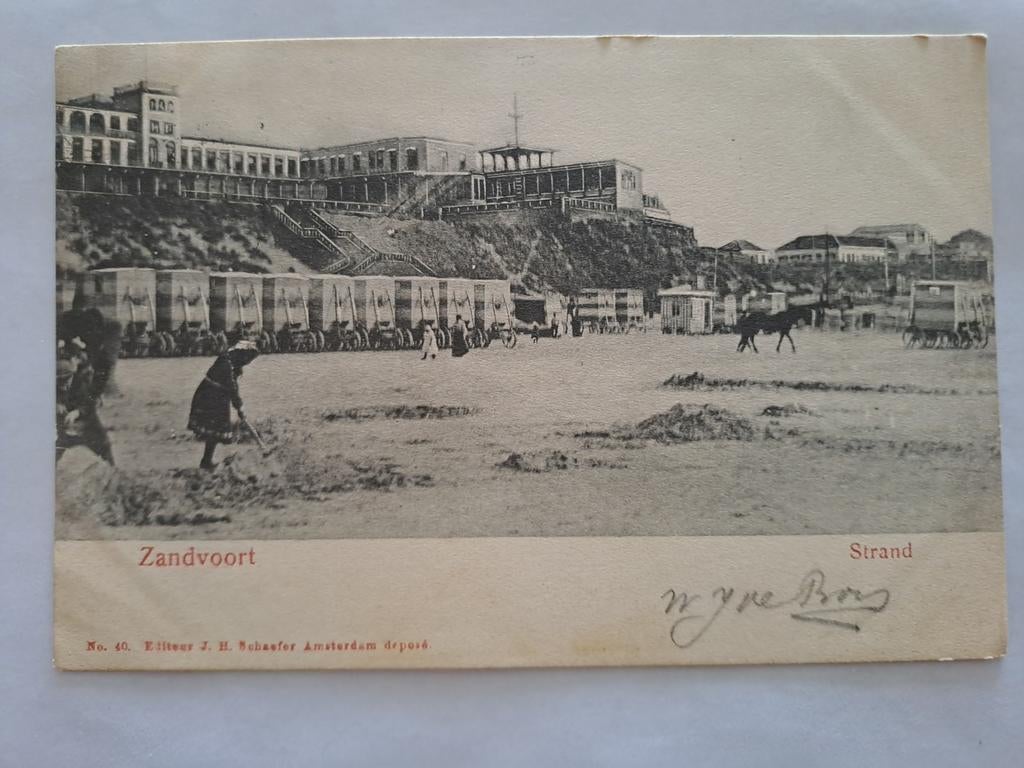 Zandvoort,  Strand, Ophalen of Verzenden, Voor 1920, Noord-Holland