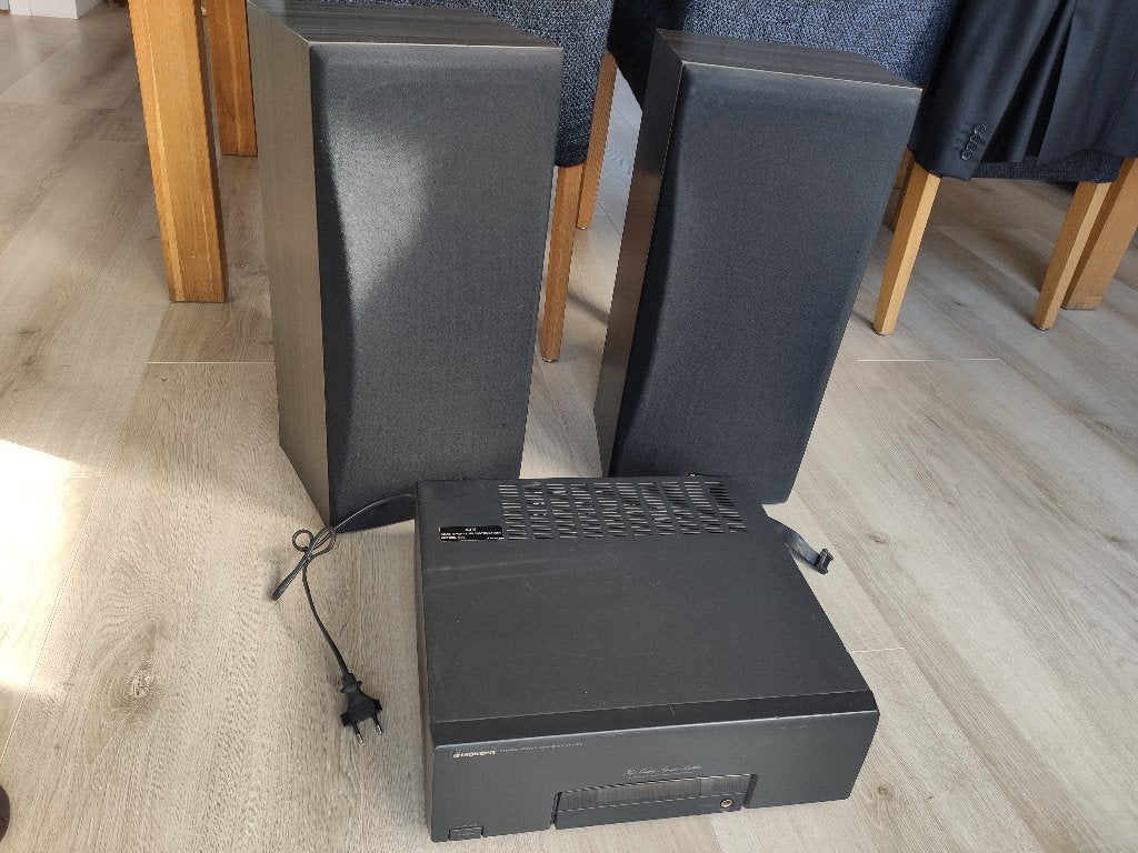 Pioneer M-J310 eindversterker + S-J310 speakers, Ophalen, Gebruikt, Speakerset, Pioneer