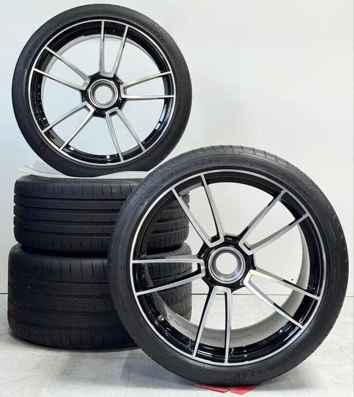 Porsche 911 Turbo S 20 - 21 inch velgen / Origineel, Gebruikt, -, -, Banden en Velgen