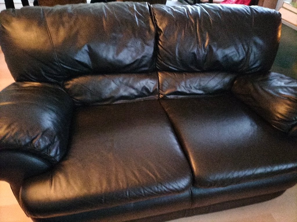3 en 2 zits banken, Ophalen, Gebruikt, Rechte bank, 200 tot 250 cm