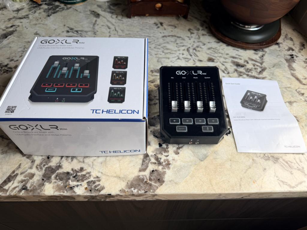 TC HELICON GO-XLR mini, Muziek en Instrumenten, Ophalen of Verzenden, Gebruikt, Minder dan 5 kanalen, Microfooningang