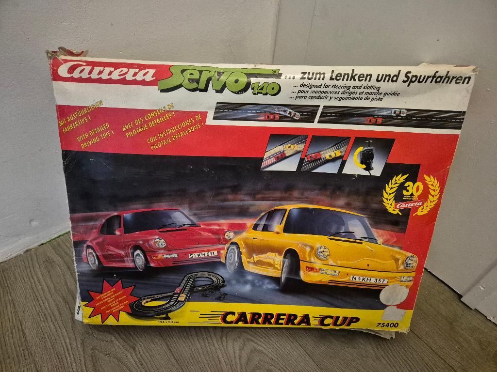 Carrera Servo 140 Set, Gebruikt, Auto, 1:32 tot 1:50, Ophalen
