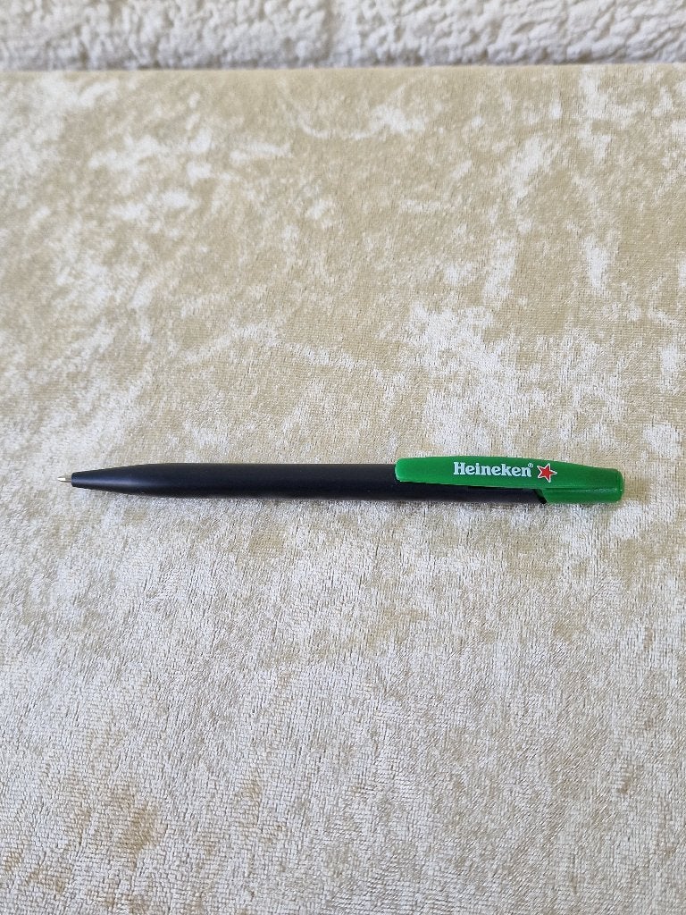 Heineken pen groen zwart merchandise, Ophalen of Verzenden, Heineken