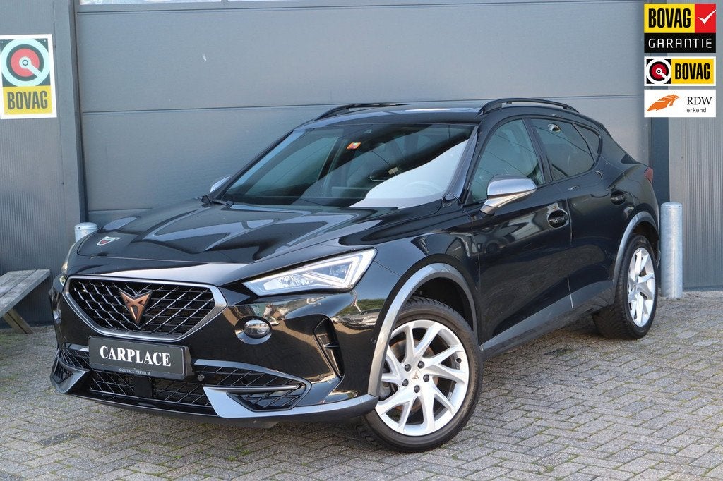 CUPRA Formentor 1.5 TSI-VZ-Panoramadak-Financiering mogelijk, Voorwielaandrijving, 15 km/l, 4 cilinders, Zwart
