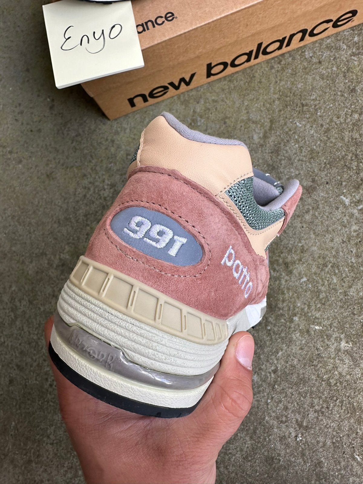 New balance M991PAT x Patta US 7 / EU 40 kith 1500 997 nike, Bruin, Nieuw, Ophalen of Verzenden, Sneakers of Gympen