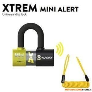 Auvray XTREM Mini Alarm ART 4 Schijfremslot, Fluor-Zwart, Ophalen of Verzenden, Nieuw met kaartje