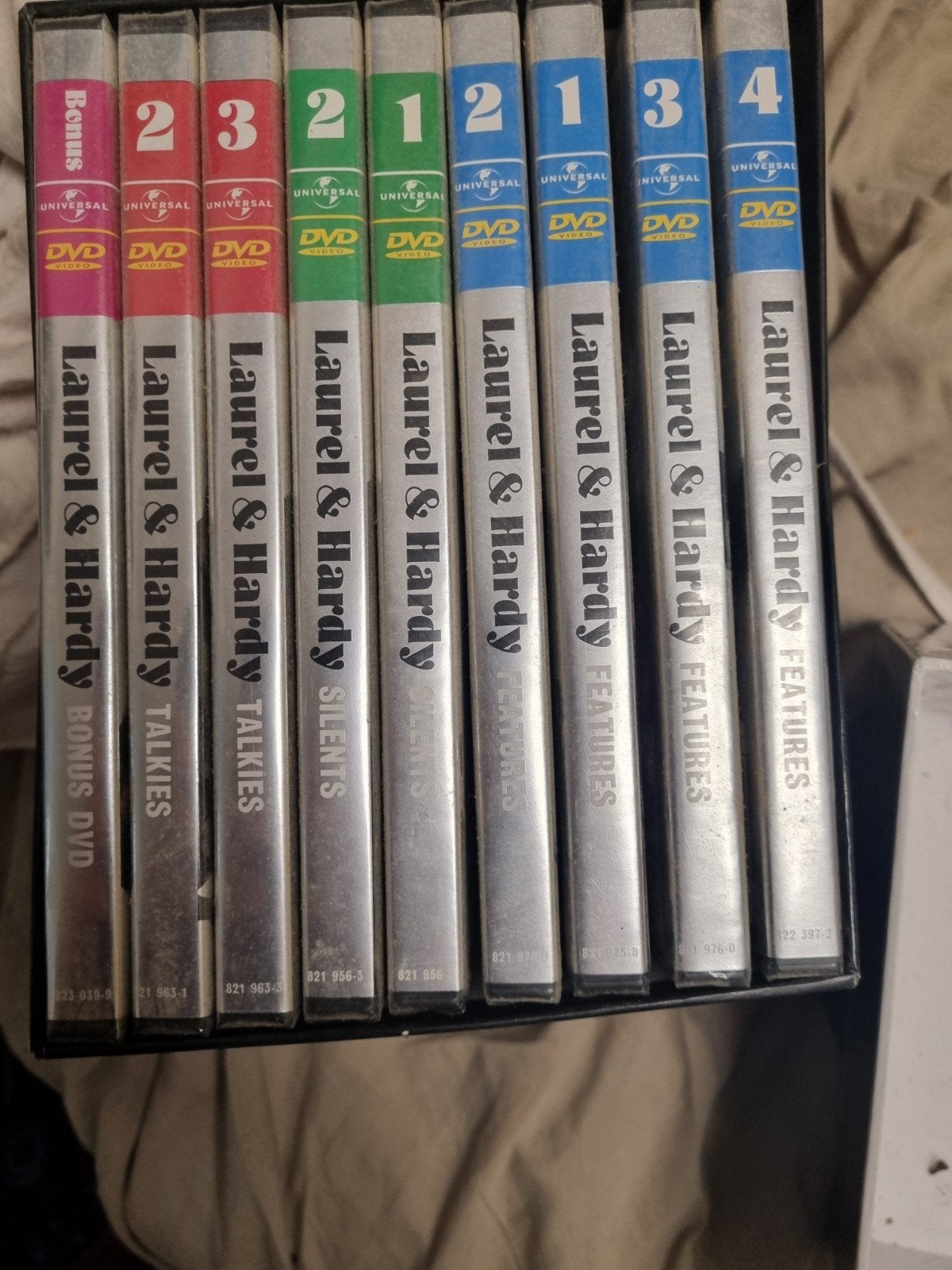 Laurel & Hardy DVD Boxset - Complete Collectie, Alle leeftijden, Ophalen of Verzenden, Gebruikt, Engels