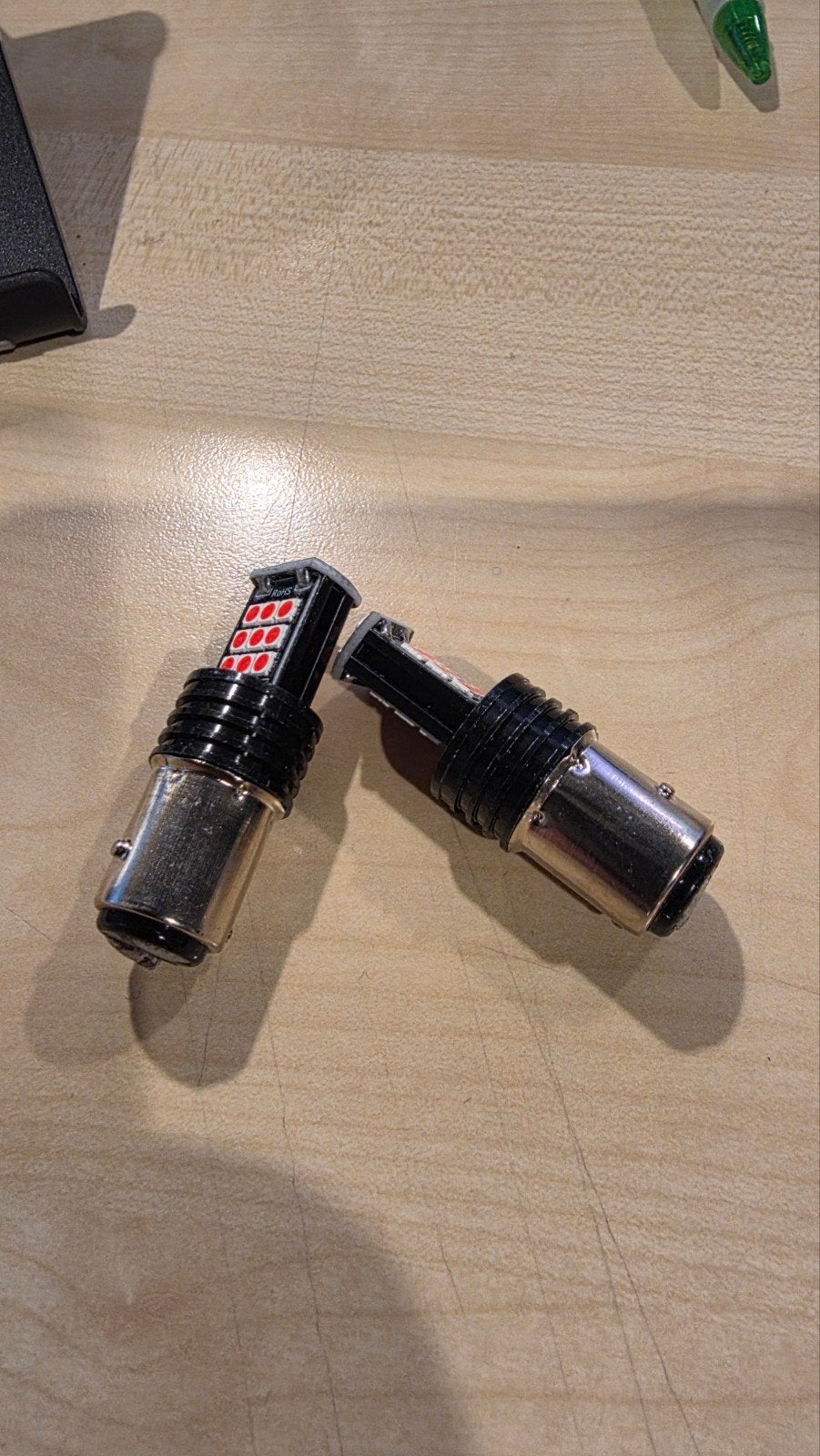 P21/5W / BAY15D/ 1157 - LED Lampen (rood-oranje), Ophalen of Verzenden