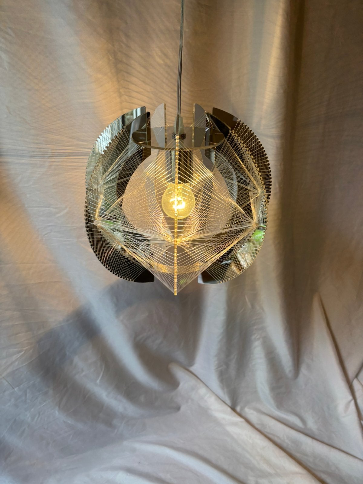 Vintage design hanglamp Paul Secon space age new old stock!, Huis en Inrichting, Ophalen of Verzenden, Zo goed als nieuw